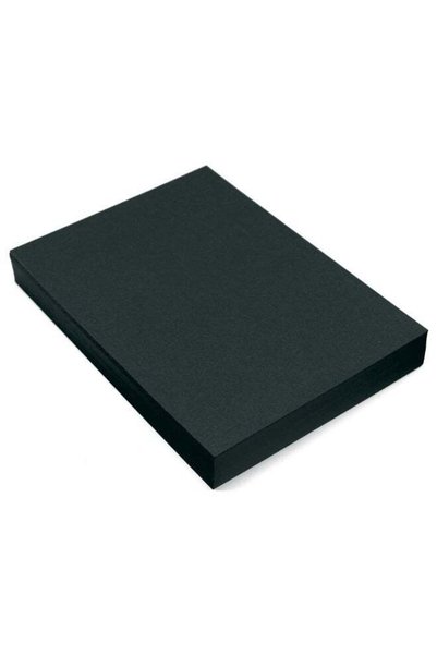 Generic Color Card Paper Black, A6 - 50 Sheets - 250GSM Thick Colored Card St...