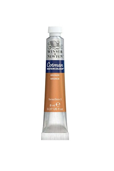 Generic Cotman Watercolour Paint Tube 8ml Content Bronze