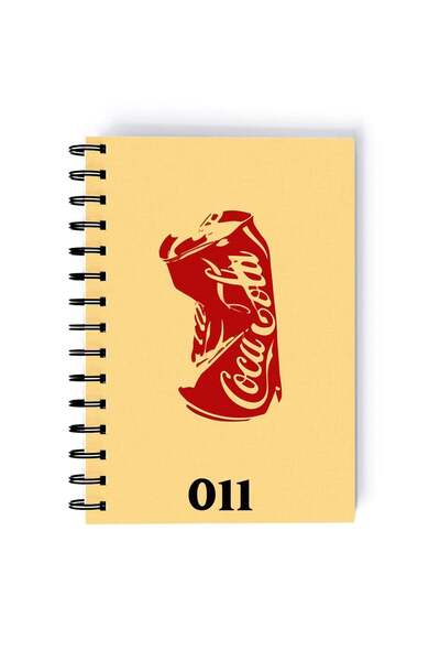 Generic Spiral A5 Notebook Coca Cola Can Netflix TV Series Stranger Things