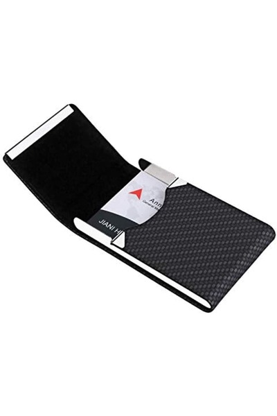 Generic Business Card Holder, for Women & Men, Professional PU Leather Busine...