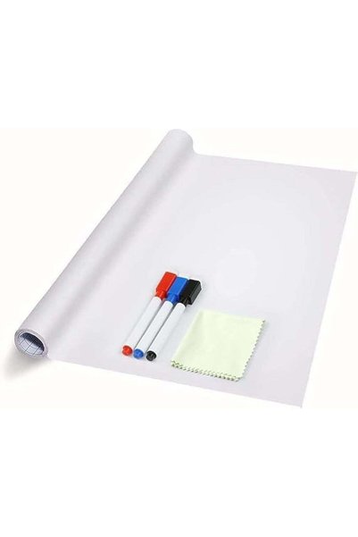 Generic ARS Office Whiteboard Wall Removable Erasable Sticker 40x250cm