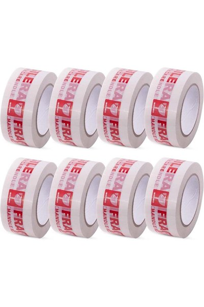Generic Duravel Fragile Handle with Care Packing Tape, 50 Yards Length, 2 Inc...