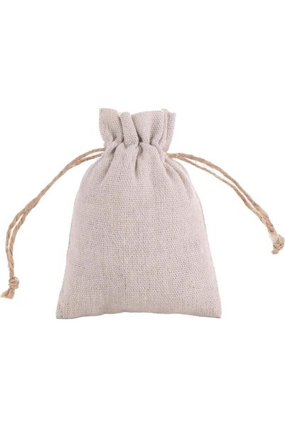 Generic Red Dot Gift 25-Pack Burlap Bags 9x12cm with Drawstring for Gifts and...