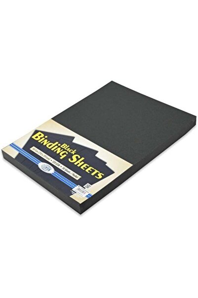 Generic FIS Black Binding Sheets, A4 Size (210x297mm), 320gsm, 50 Sheets per ...