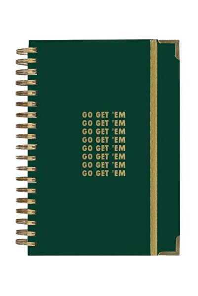 Generic Go Get Em Notebook, Spiral, Gifting multicolour