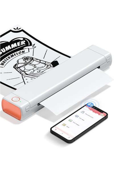 Phomemo M08F A4 Portable Thermal Printer for 8.26"x11.69" Thermal Paper