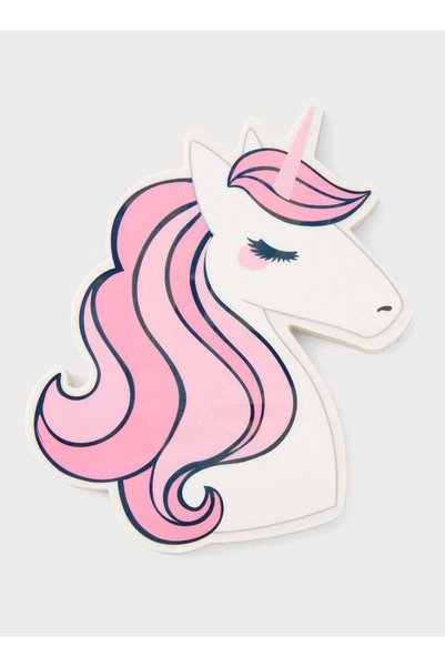 Generic Unicorn-Shaped Pink Eraser
