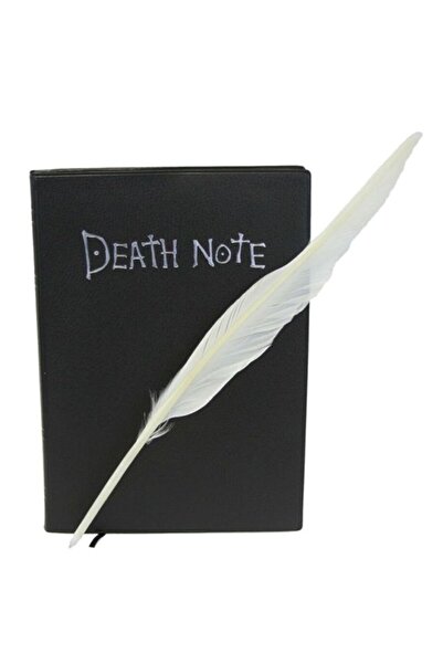 Generic Death Note Notebook With Quill-Pen Black/White