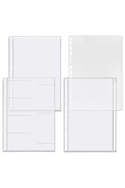 Generic 4 Pack B5 19 Holes Binder Accessory Combo Set, Binder Divider Binder ...