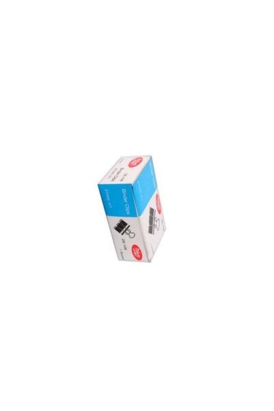 Generic Deluxe AMT DE-108 Binder Clips - Black - 51mm - 12 Clips / Pack