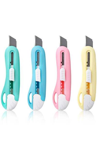 Generic Deli 2024 Mini Cutter, 1 piece, for Office & Craft – Retractable Box ...