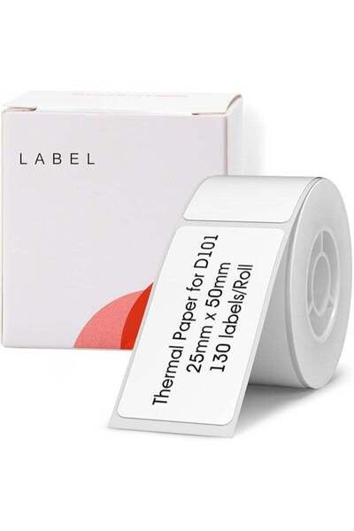 Generic NIIMBOT D101 Labels, 1'' x 2'' (25x50mm) Thermal Sticker Label, Water...