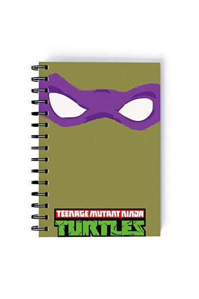 Generic Spiral A5 Notebook Teenage Mutant Donatello TV Series Ninja Turles Pu...