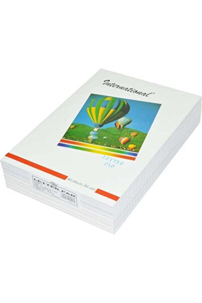 Generic FIS 10-Piece International Writing Pads, A4 Size, Single Ruled (80 Sh...
