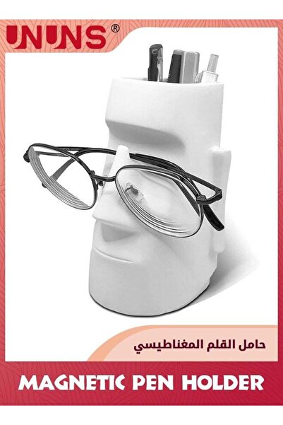 Generic Pen Holder For Desk,Pencil Holder With Glasses Holder,Makeup Brush Ho...