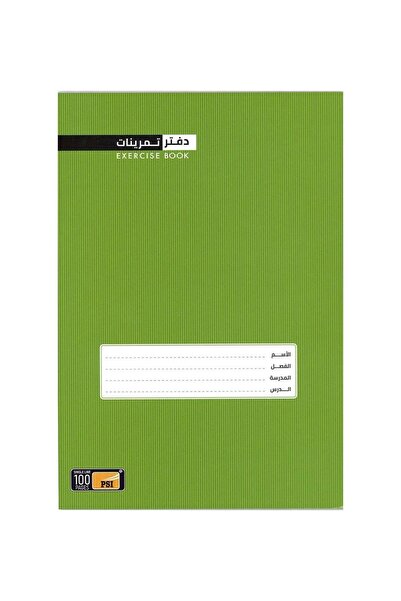 Generic A4 Size Single Lined Notebook With Right Margin 100 Sheets Assorted C...