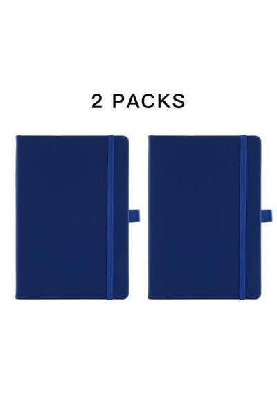 Generic [2-pack]A5 Classic Hard Cover Ruled Notebook 160 Pages, Lined Pages