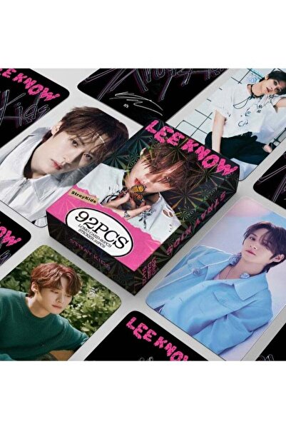 Generic 92Pcs Stray Kids Member Leeknow Personal Lomo Card And Sticker