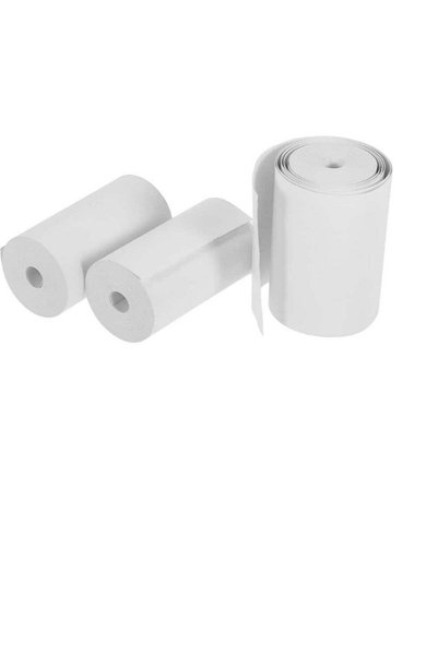 Generic 10 Thermal Paper Receipt Rolls, each measuring 30mm in width and 57mm...