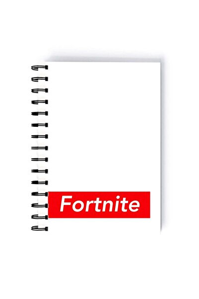 Generic Spiral A5 Notebook Fortnite Epic Games Funny logo Gaming Gear