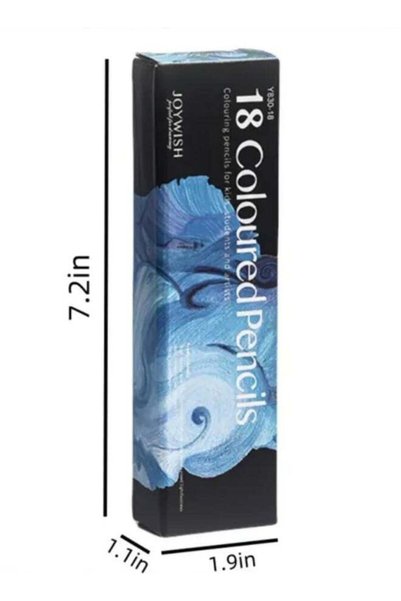 Generic 18 Colouring Pencils Set, Professional Coloured Pencils For Coloring ...
