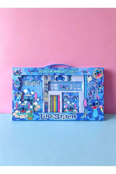 Generic Back to School 14 PCS Stitch Student Stationery Set, School Supplies ...