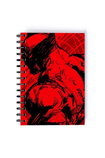 Generic Spiral A5 Notebook Wolverine Logan Red Art X-Men