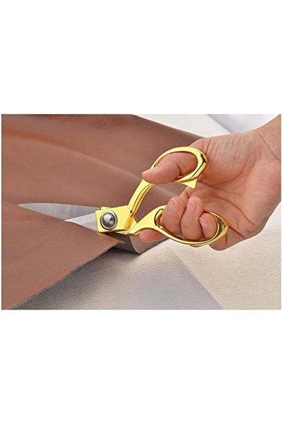 Generic Tailor Scissors Professional 10.5 Inch Gold Stainless Steel Professio...