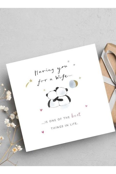 Generic Having You for a Wife UK Greeting Card – Romantic & Heartfelt Card wi...