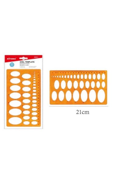 Generic MOTARRO MI050-3 Oval Sticker Template, Printable Self-Adhesive Oval S...