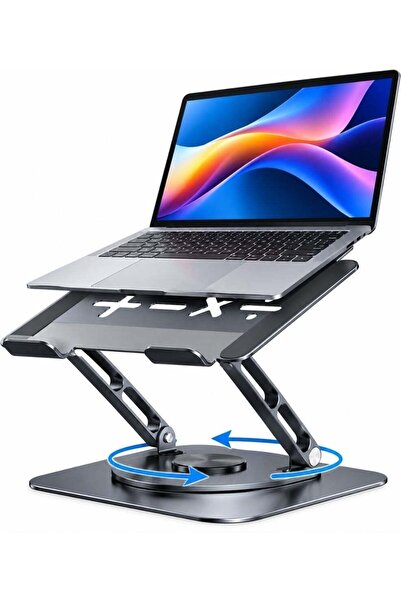 Generic CABLETIME 360° Rotating Adjustable Laptop Stand, Aluminum Ergonomic R...