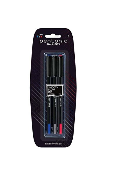 Generic Ball Point Pen Blister Pack | Tip Size 0.7 mm | Click Off Mechanism, ...