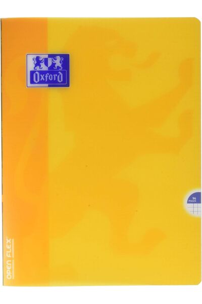 Generic Oxford Openflex A4 Exercise Book – 96 Pages, 5mm Squared with Margin
