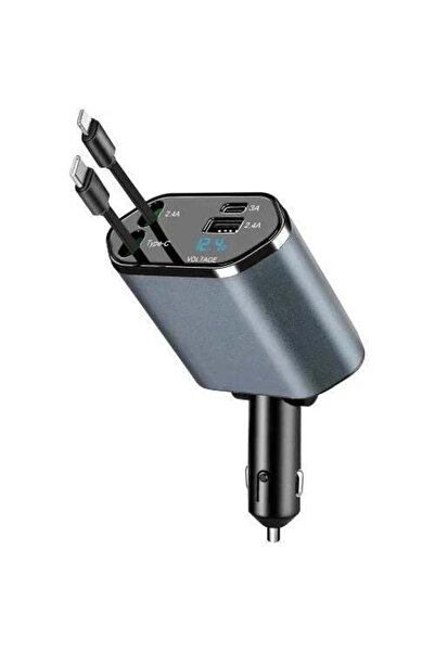 OEM Φορτιστής Αυτοκινήτου 120W 2.4A Γρήγορης Φόρτισης με Θύρες: 1xUSB-A 1xTyp...