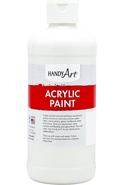 Handy Art طلاء أكريليك للطلاب 16 أونصة، أخضر فلورسنت