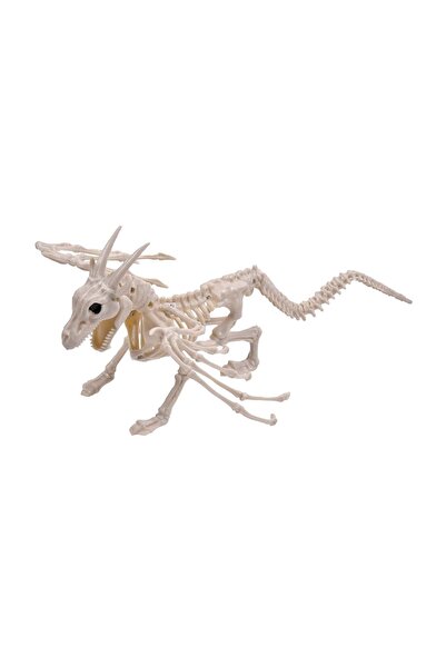 OEM Decorațiune de Halloween Schelet de Dragon din Plastic 34 cm – decor înfr...