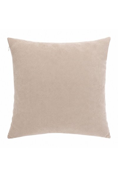 NATERIS Fata de perna decorativa, bej, 40x40 cm, 100% poliester, 220 g/m², te...