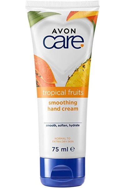 Avon Care كريم لليدين بخلاصة الفواكه الاستوائية لتنعيم البشرة 75 مل