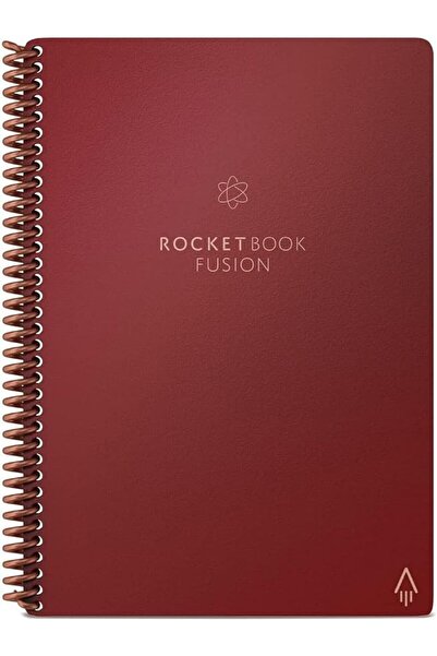 Rocketbook مفكرة ودفتر ملاحظات، فيوجن: مفكرة ودفتر ملاحظات ذكيان قابلان لإعاد...