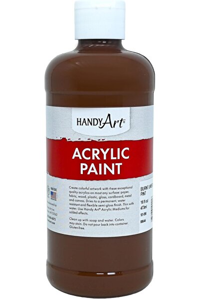 Handy Art طلاء أكريليك للطلاب 16 أونصة، أخضر فلورسنت