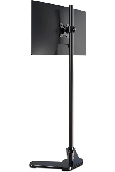 GENERAL Pholiten Triple Monitor Mount for Desk, 2 Gas Spring Monitor Arms for...