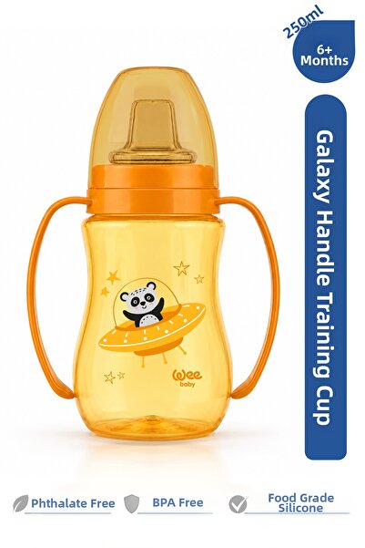 Wee Baby Galaxy Drinking Cup with Handle Baby Water Bottle 250 ml 6+ Months O...