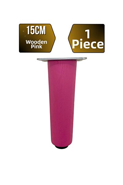 GOLDENWOODEN Picior din lemn reglabil cu rotire, pentru mobilier, masă și dul...