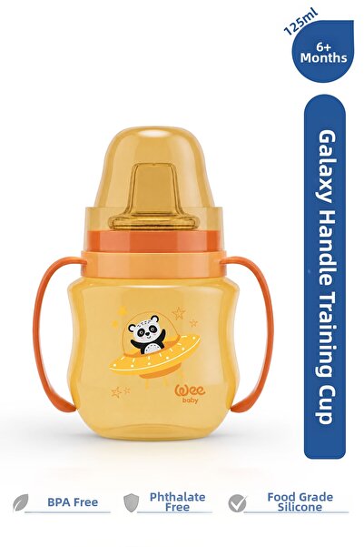 Wee Baby Galaxy Drinking Cup with Handle Baby Water Bottle 125 ml 6+ Months O...