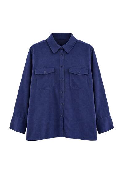 Trendyol Curve Navy Blue