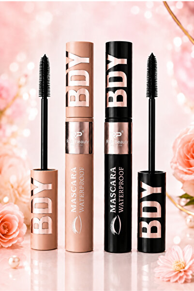 rair 2’li BDY Waterproof Maskara Seti – Ekstra Hacim, Uzunluk ve Belirgin Kir...