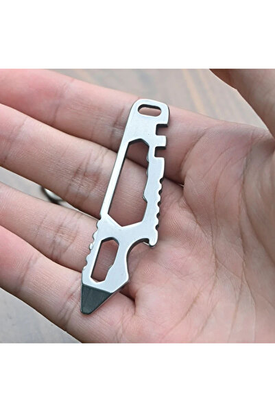 Choice Silver NEW MINI Multifunctional Tainless Steel Pry Bar, New Mini EDC H...