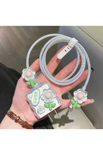 Choice 78 غطاء حماية شاحن آيفون 18 وات 20 وات من أبل، غطاء رأس شاحن على شكل ز...