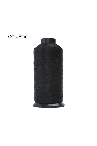 Choice Black TEX 70 Nylon Bonded Thread 0.3MM Heavy Duty Breaking Strength Le...