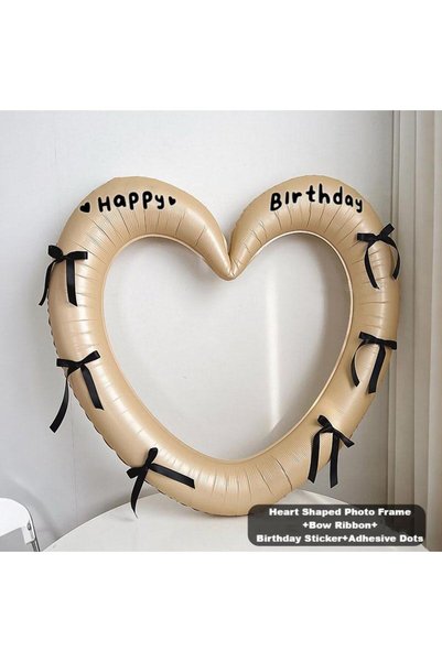 Choice Other Heart Photo Frame1 Happy Birthday Heart Photo Frame Balloon with...